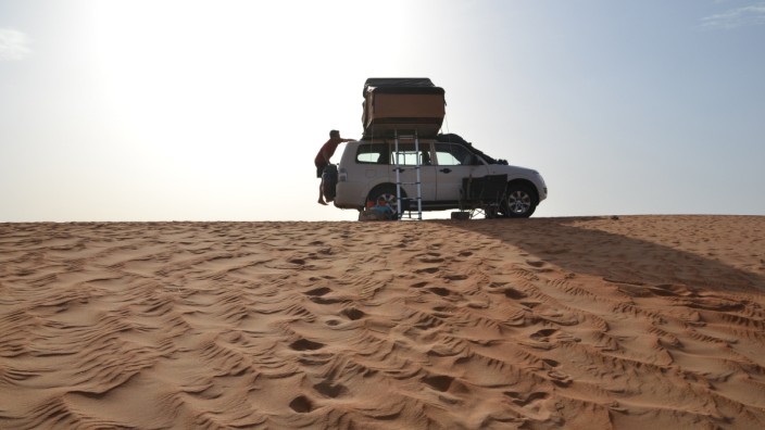Camping in Oman