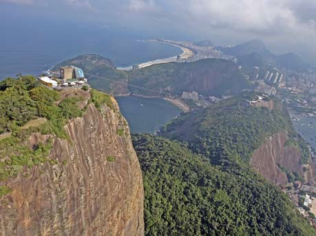 Brasilien, Rundflug über Rio de Janeiro, AFP