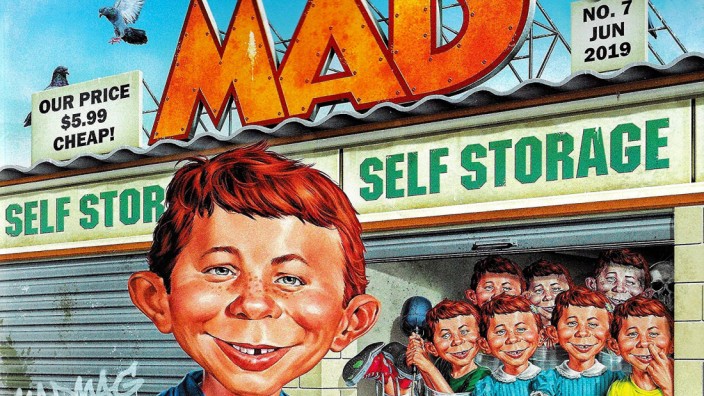 "Mad Magazine" vor dem Aus: Das Mad Magazine war über weite Strecken reiner Nonsens, aber immens wichtig für die Popkultur.