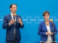 Sebastian Kurz (ÖVP) und Annegret Kramp-Karrenbauer (CDU) in Berlin