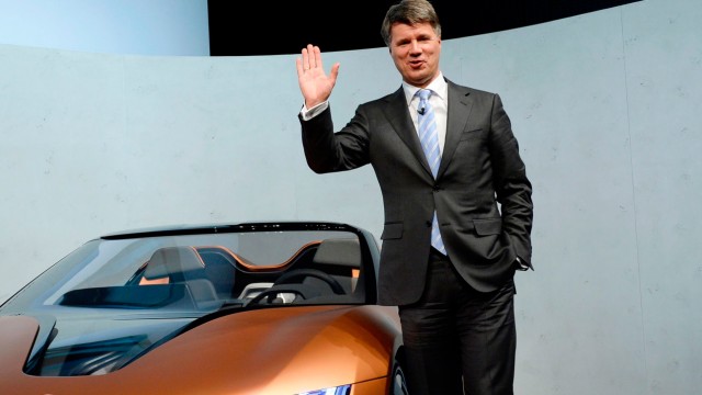 Abtretender BMW-Chef: „Heute ist für mich kein gewöhnlicher Tag“: Vorstandschef Harald Krüger teilte am Freitag seinen Entschluss mit, die BMW-Zentrale in München zu verlassen.