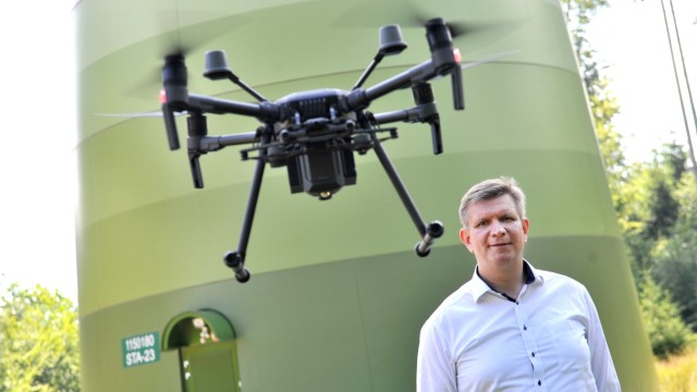 Berg: Peter Schickel Drohnenspezielist