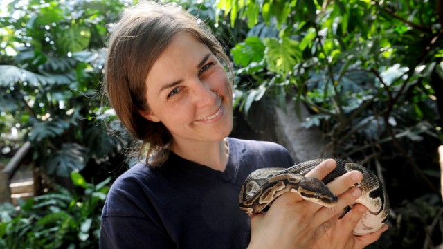 Homosexualität: Biologin Franziska Baur möchte den Besuchern im Tierpark zeigen, dass Homosexualität etwas sehr natürliches ist.