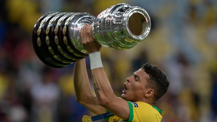 Copa América: Brasiliens Abwehrspieler Thiago Silva.