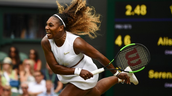 Wimbledon: Tennisspielerin Serena Williams.