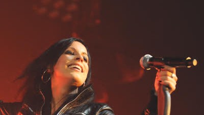 Silbermond in München: Silbermond-Sängerin Stefanie: Nach langer Zeit wieder zurück auf der Bühne.