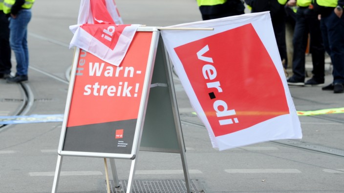 MVG München Warnstreik im Öffentlichen Nahverkehr 2019