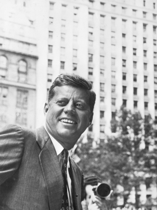John F. Kennedy und Jacqueline Kennedy, 1960