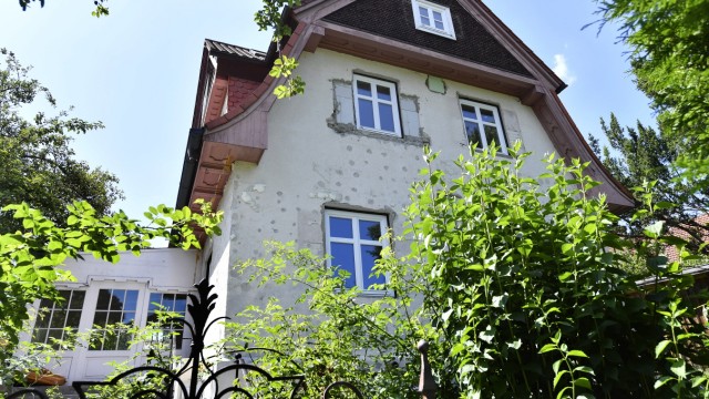 Architektur: Das als Arzt-Häuschen bekannte Anwesen vor dem Umbau.