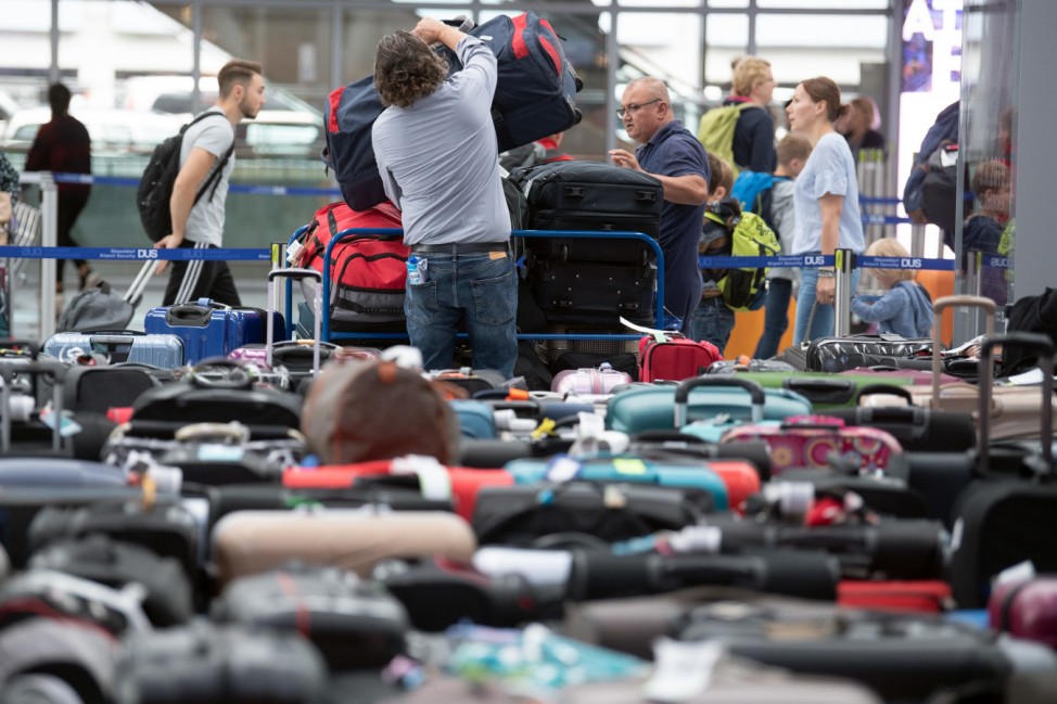 Störung bei Gepäckabfertigung am Flughafen Düsseldorf