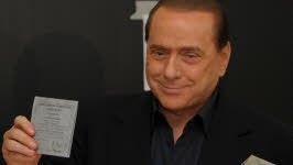 Europawahl Italien Silvio Berlusconi, AFP