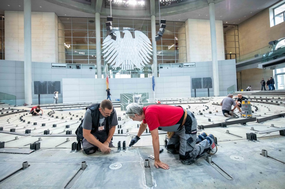 Renovierung des Bundestages