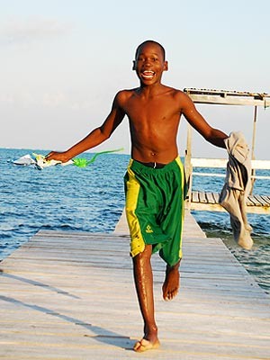 Caye Caulker in Belize Karibik, zweitgrößtes Barriereriff der Welt, Foto Marcel Burkhardt