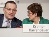 CDU - Annegret Kramp-Karrenbauer und Jens Spahn 2018 in Hamburg