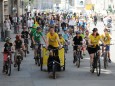 "Münchner Kidical Mass" fordert sicheres Radfahren für Kinder in München, 2019