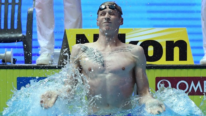 Schwimm-Weltmeister Florian Wellbrock: "Ich glaube, ich brauche noch eine Nacht, um das zu realisieren": Florian Wellbrock