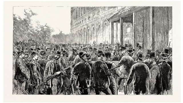 Essay: Ein Mob versammelt sich am 14. März 1891 vor einem Gefängnis in New Orleans und erschlägt 11 Italiener, die zuvor von einem Verbrechen freigesprochen worden waren. Das war der bisher berühmteste Lynchmord in der Zeit der von Enrico Deaglio beschriebenen anti-italienischen Ressentiments.