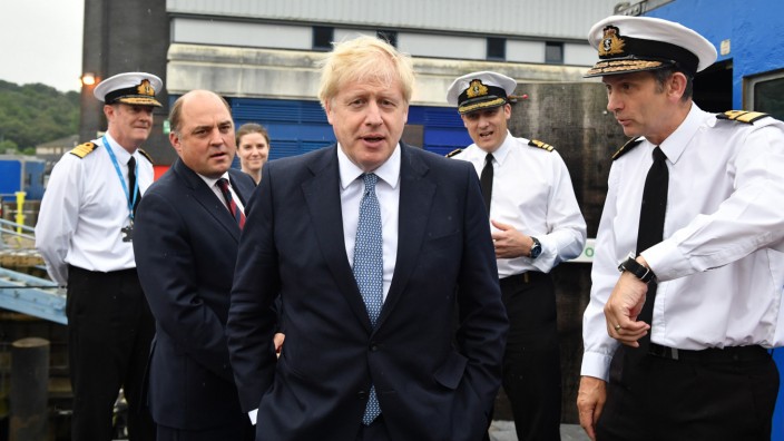 Premierminister Johnson besucht Schottland