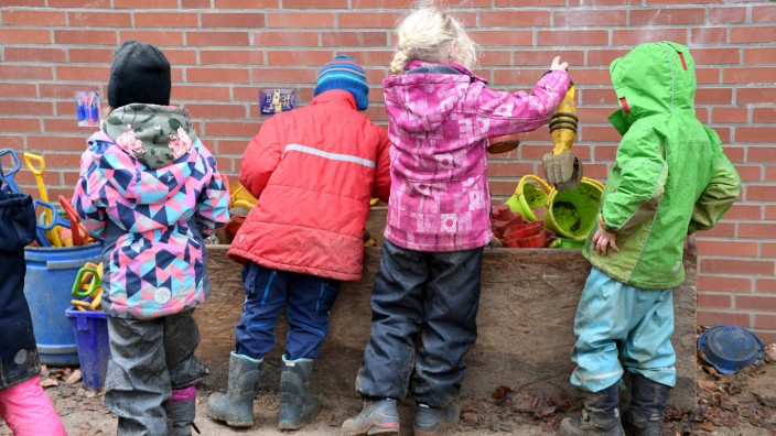 Kinder in einer Kita in Schleswig-Holstein