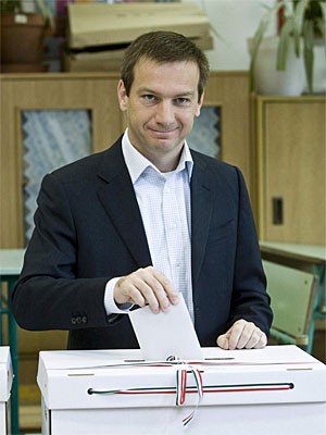 Ungarns Ministerpräsident Gordon Bajnai; dpa
