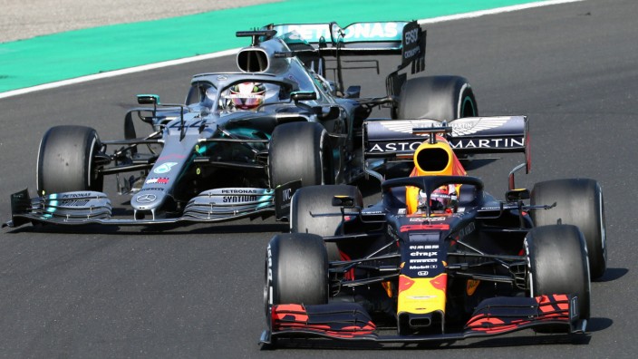 Verstappen vs Hamilton in der F1: Max Verstappen vor Lewis Hamilton - dieses Bild gibt es derzeit öfter in der F1.