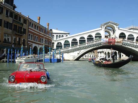Amphicar in Venedig