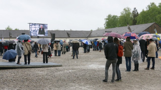 Gedenkfeier zum 70. Jahrestag der Befreiung des Konzentrationslagers Dachau, 2015