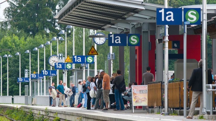 Prozess in Ebersberg: Der Grafinger Stadtbahnhof.