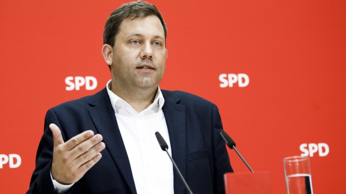 Pressekonferenz der SPD nach Gremiensitzungen