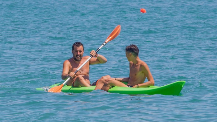 Salvini auf Sommertour