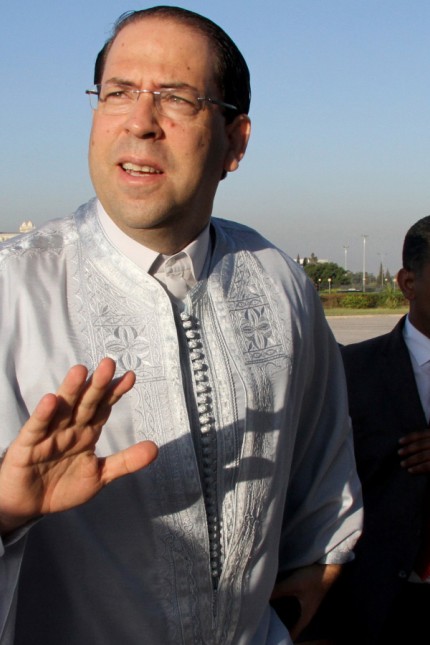 Tunesien: Der wohl chancenreichste Kandidat: Premier Youssef Chahed.