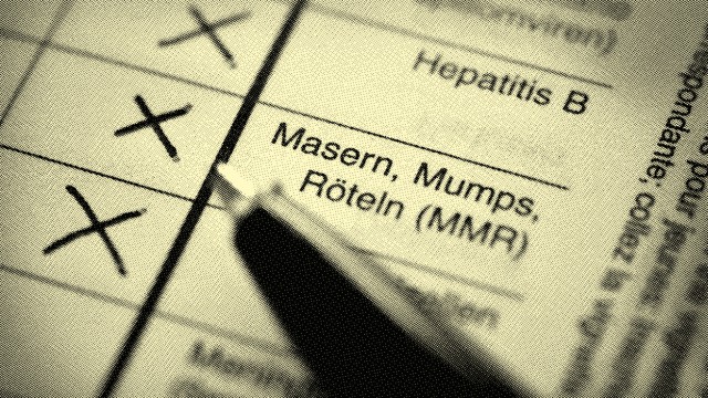 Masern Impfbuch Symbolfoto Impfung *** measles vaccination book symbol photo vaccination