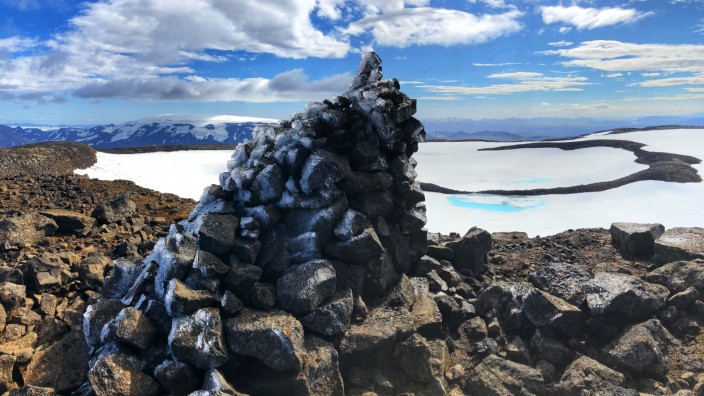 Okjökull auf Island