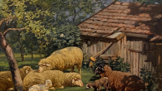 Sonderausstellung "Johann Georg Schlech: Ein Meister der Landschafts- und Tiermalerei"  im museum franz xaver stahl erding