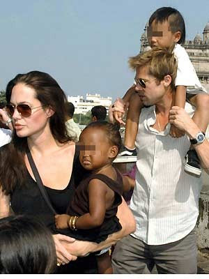 Brad Pitt, Angelina Jolie, dpa