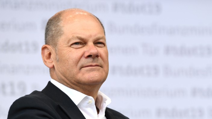 Finanzminister Olaf Scholz