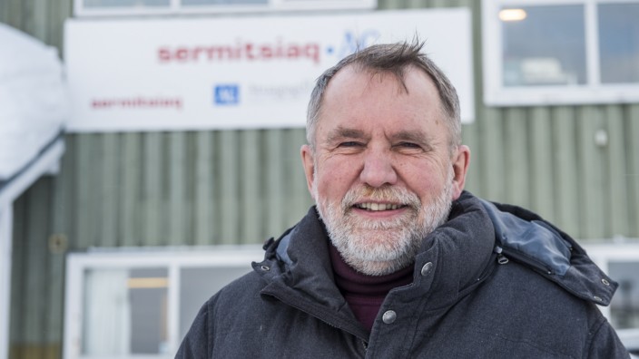 Poul Krarup, Chefredakteur der grönländischen Wochenzeitung Sermitsiaq.
