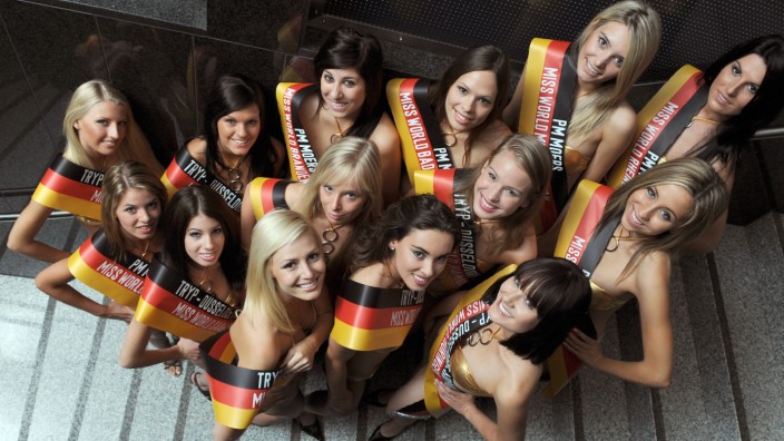 Kandidatinnen zur Miss World Deutschland Wahl 2009