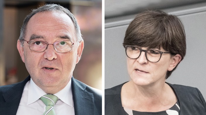 SPD: Norbert Walter-Borjans und Saskia Esken kandidieren für den Parteivorsitz der SPD