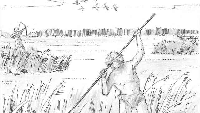 SZ-Serie: Bodenschätze, Folge 29: Die Menschen jagten mit Speer, Pfeil und Bogen