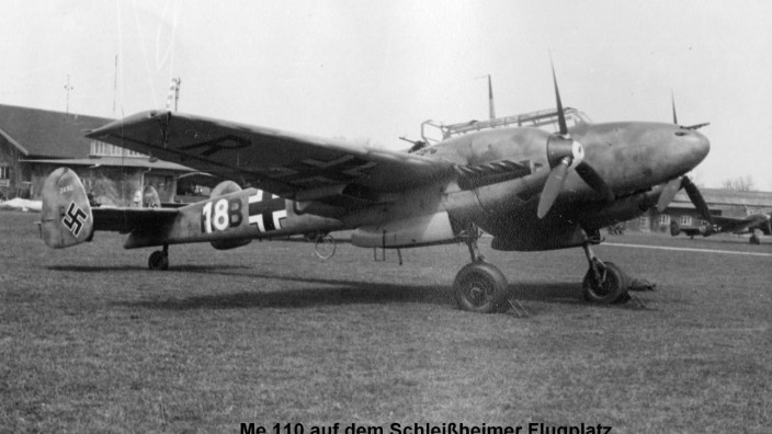 Zweiter Weltkrieg in Oberschleißheim: Die Flugwerft Schleißheim war unter den Nazis ein Fliegerhorst, wo auch Jagdflieger und Zerstörerbesatzungen geschult wurden.