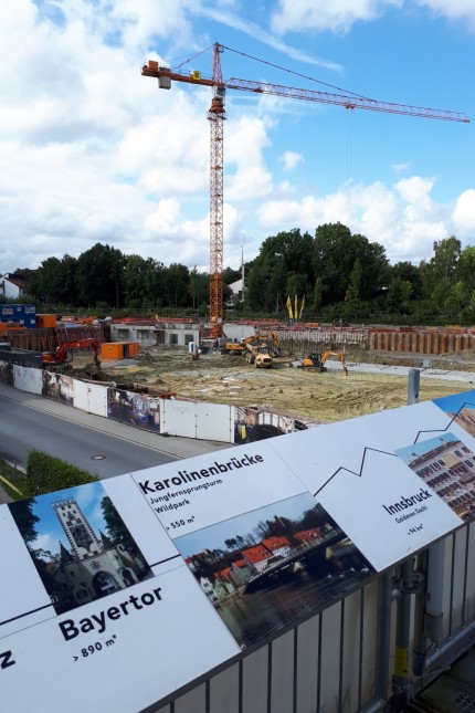 Bauprojekt in Landsberg: Das Bauprojekt "Urbanes Leben am Papierbach".