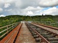 Reisefotograf Christian Jobst Frankreich Gleise stillgelegt Schienen Bahn Wandern Bahnstrecke Gleis Viaduc des Fades Viadukt Frankreich