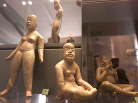 Olmeken-Statuetten von 1500 - 200 v.Chr.