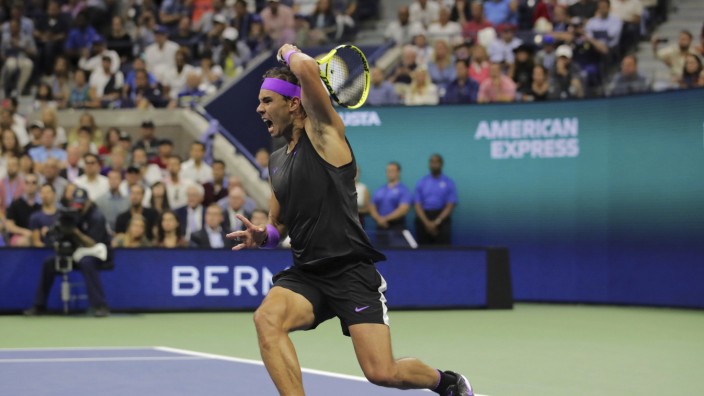Rafael Nadal im Finale der US Open 2019