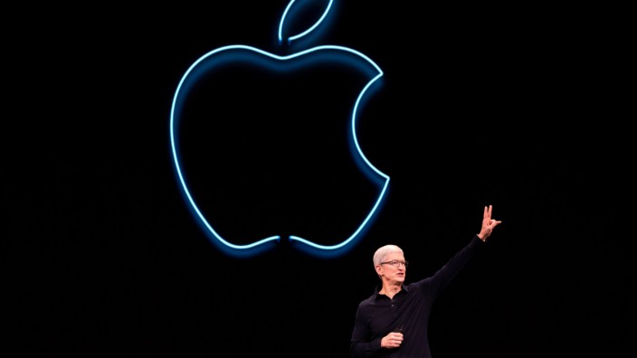 Neue iPhones und mehr: Apple-Chef Tim Cook präsentiert am Dienstagabend neue Produkte.
