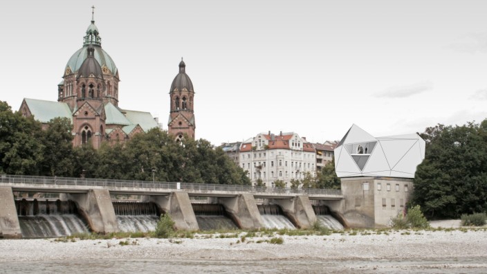Kultur in München: So könnte nach den Vorstellungen von Clemens Bachmann das Isarmuseum aussehen.