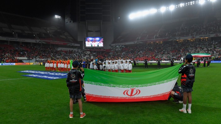 China v Iran - AFC Asian Cup Quarter Final; Iran