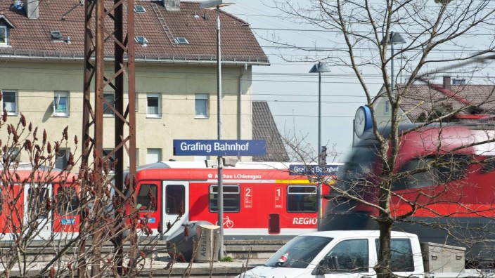 Ebersberg: Grafing Bahnhof.