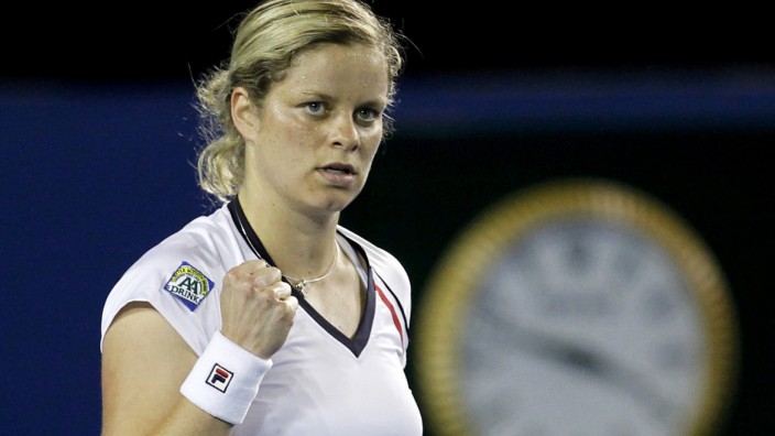Kim Clijsters bei den Australian Open 2010
